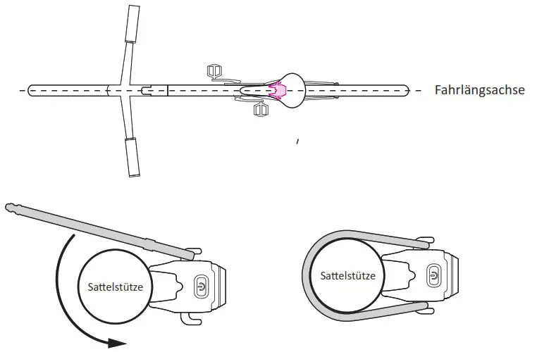 LEZYNE 23270 Strip Drive Stvzo Rear Light - Mounting 2