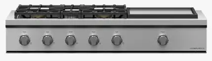 Fisherpaykel CPV3-485GD-L Gas Rangetop 48 Griddle LPG product