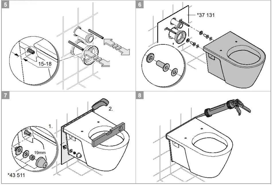 GROHE 38772001-Frame-Rapid-SL-Concealed-Flush-Tank-Dual-fig-2