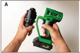 HAMMERSMITH M22606 MultiTool Cordless Drill 8A