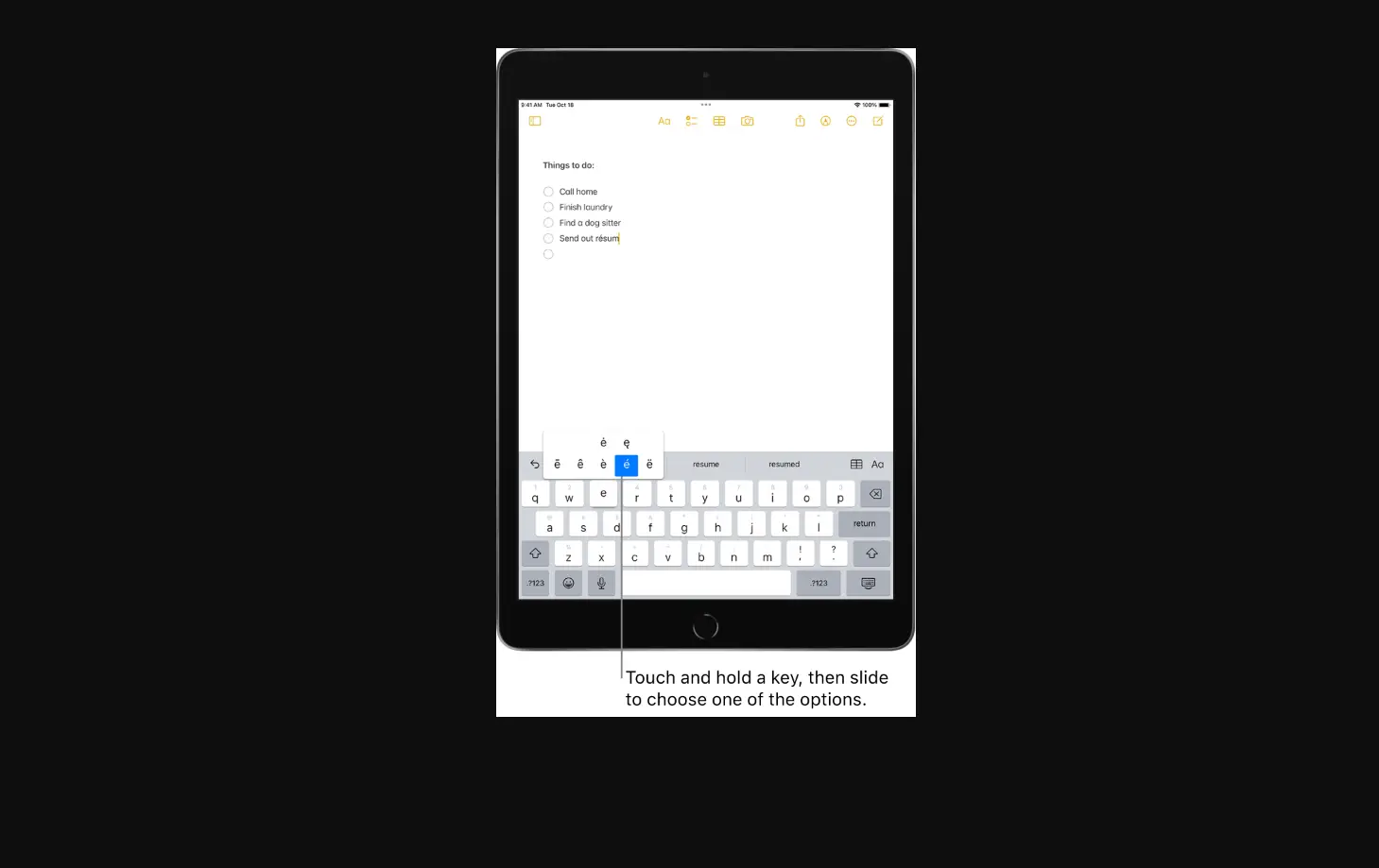 Use The Onscreen Keyboard With Voiceover On Ipad Use The Onscreen Keyboard With Voiceover On Ipad
