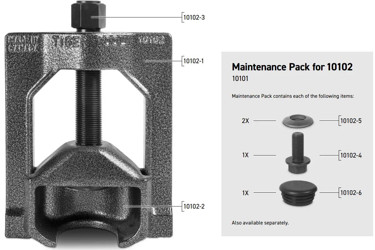 Tiger Tool U Joint Puller - Fig 2