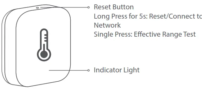 Aqara WSDCGQ11LM Smart Temperature and Humidity Sensor - Fig
