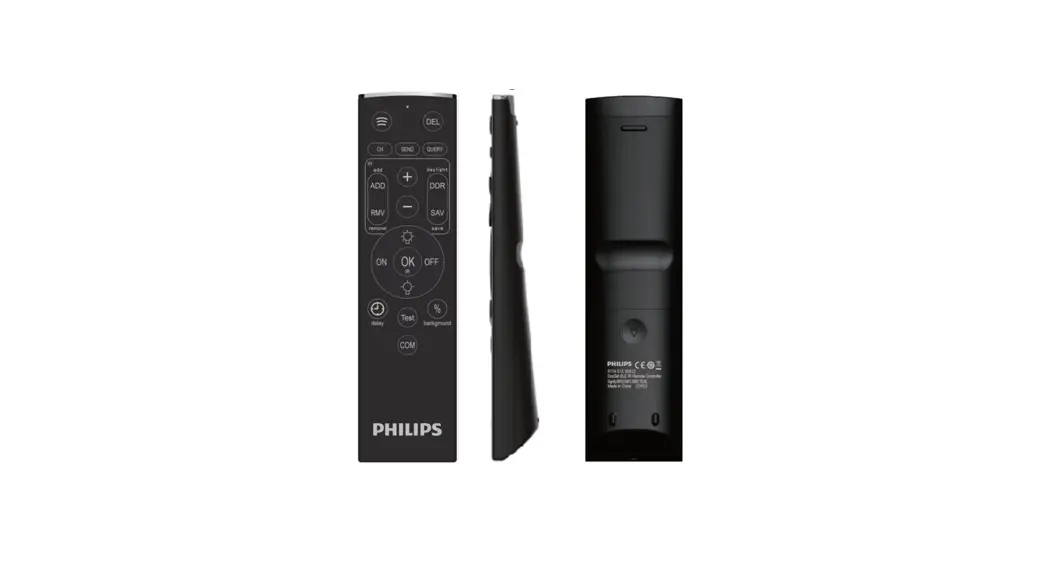 Philips Ecoset Ble Ir Remote Controller Instruction Manual