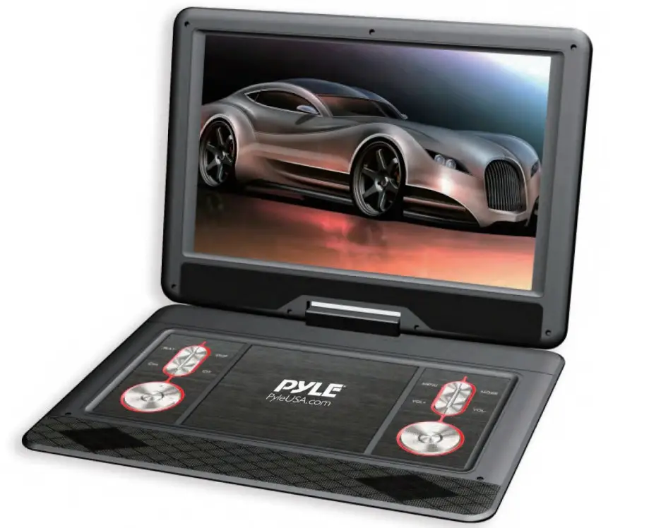 PYLE PDV177BK 15 6 Portable CD DVD Player