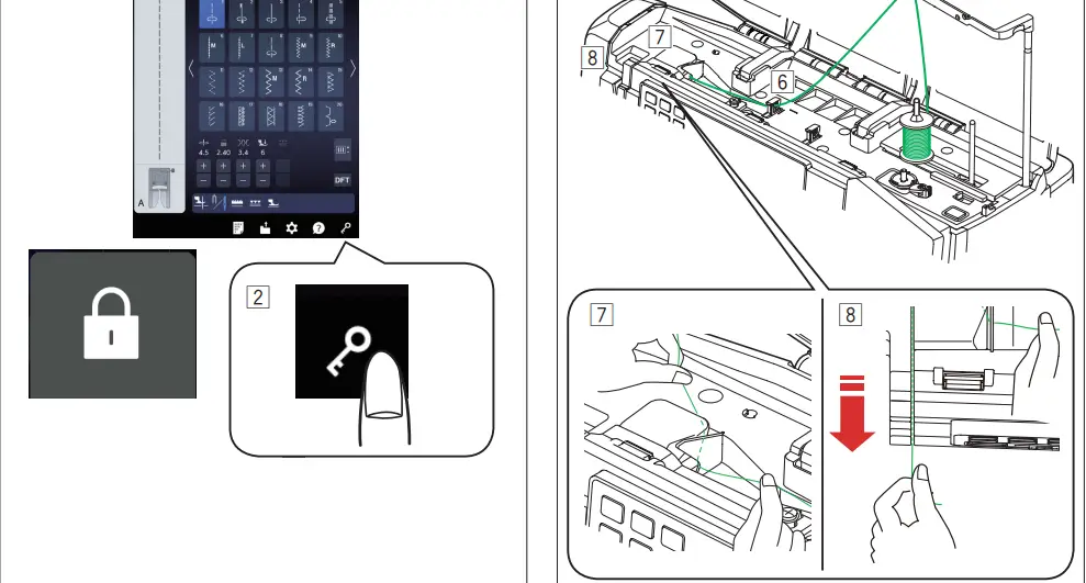 JANOME CM17 Next Generation Combo Machine-fig13