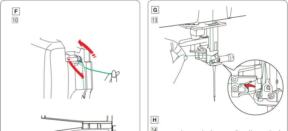 JANOME CM17 Next Generation Combo Machine-fig15