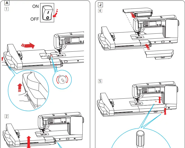 JANOME CM17 Next Generation Combo Machine-fig24