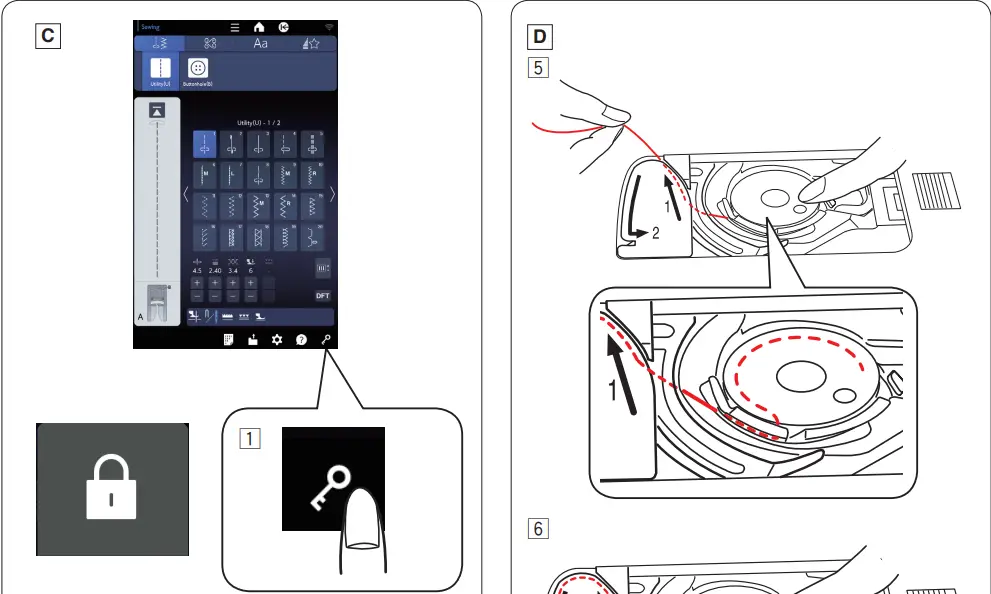 JANOME CM17 Next Generation Combo Machine-fig9