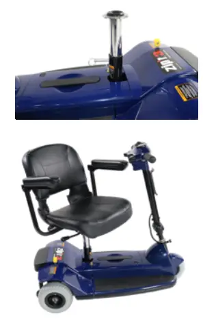 zip r ZIP03 Traveler and Xtra 3 Wheel Lightweight Scooter - Figure 5