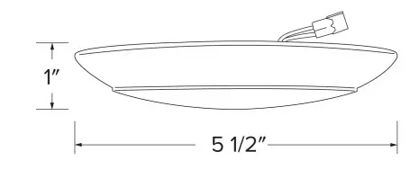 ELCO Lighting ELSF4030N 4 Inch Alva LED Ceiling Mount Disk Light - Options 2