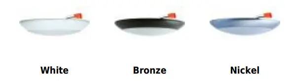 ELCO Lighting ELSF4030N 4 Inch Alva LED Ceiling Mount Disk Light - Options