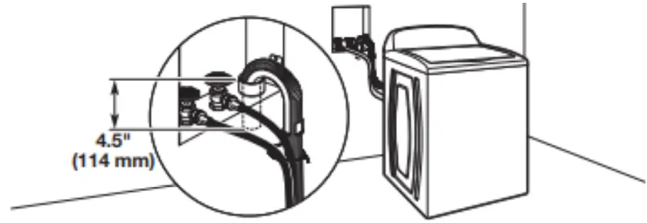Wall standpipe drain system