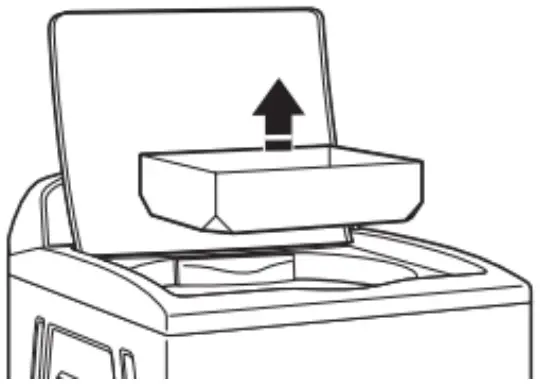 MVW4505MW 4.5 Cu. Ft. White Top Load Washer Installation illustration