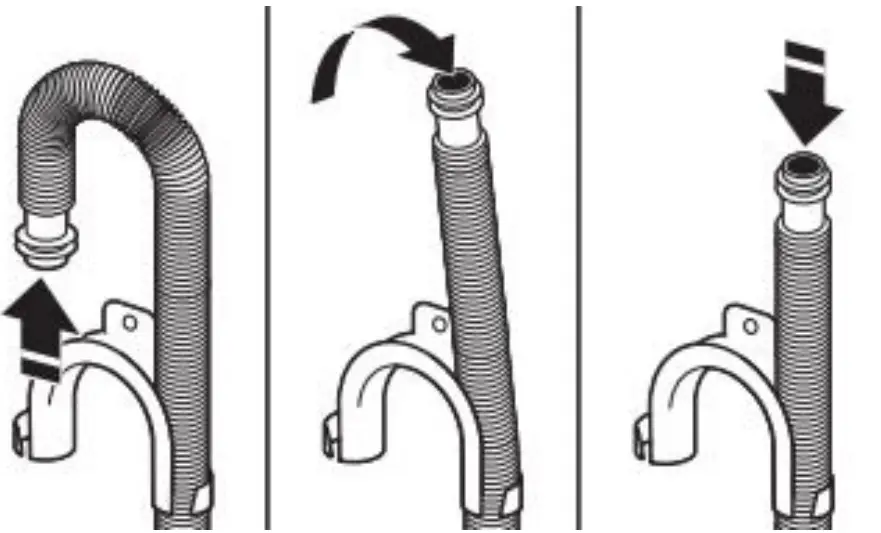 MVW4505MW 4.5 Cu. Ft. White Top Load Washer Installation illustration