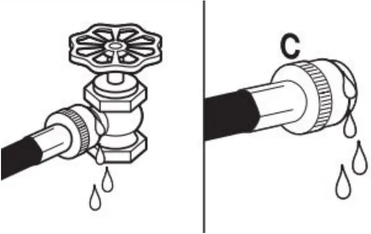 MVW4505MW 4.5 Cu. Ft. White Top Load Washer Installation illustration