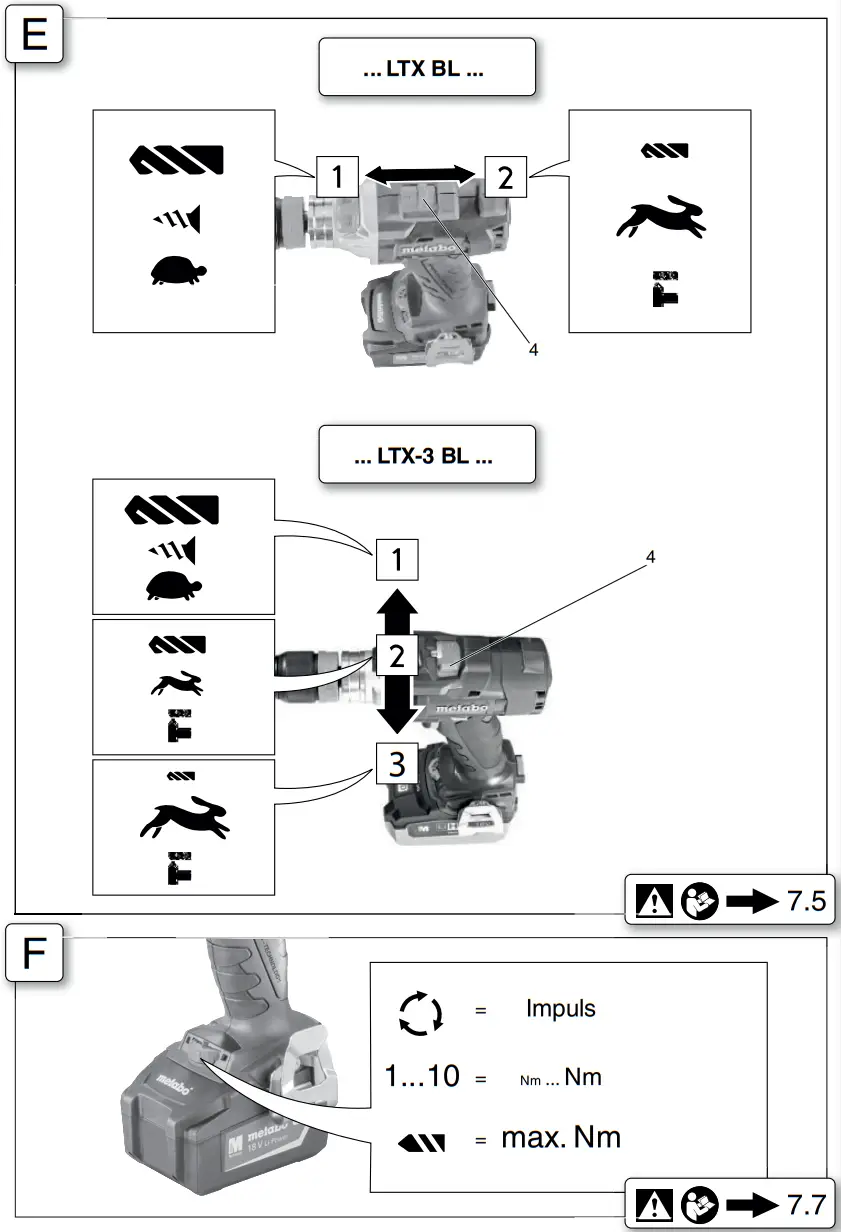 metabo BS 18 LTX BL I Cordless Drill or Screwdriver - Fig 3