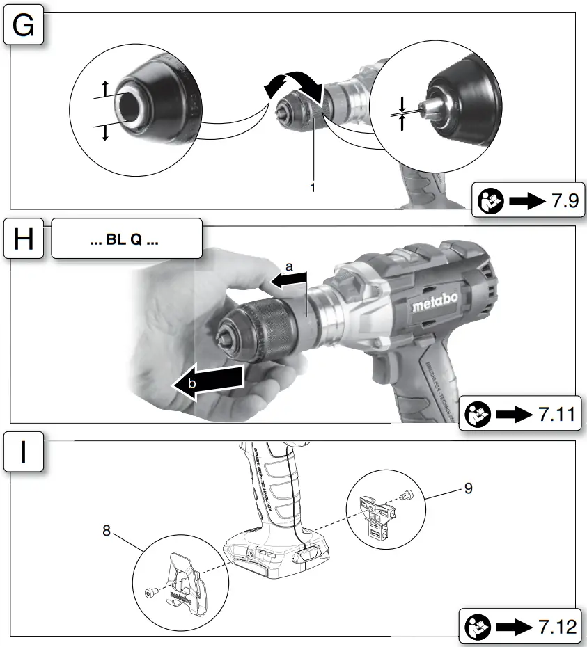 metabo BS 18 LTX BL I Cordless Drill or Screwdriver - Fig 4