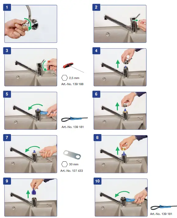 BLANCO 515337 Antas HD Single Lever Kitchen Mixer Tap Chrome-3