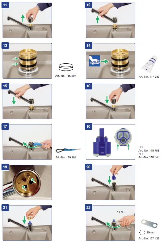 BLANCO 515337 Antas HD Single Lever Kitchen Mixer Tap Chrome-4