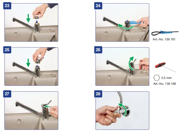 BLANCO 515337 Antas HD Single Lever Kitchen Mixer Tap Chrome-5