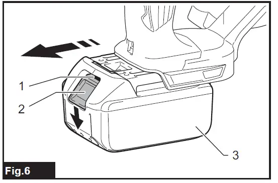 makita-DUB185-DUB186-Cordless-Blower-FIG-6