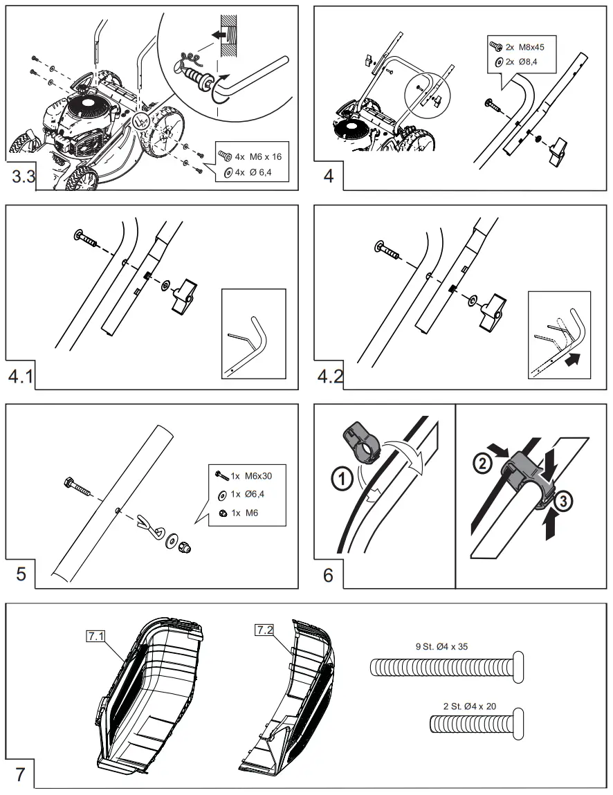 AL-KO HIGHLINE 527 SP 4-in-1 Self-Propelled Petrol Lawn Mower - Fig3
