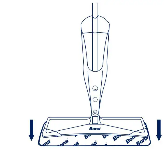 Bona Premium Spray Mop for Wood Floors - Microfiber Cleaning