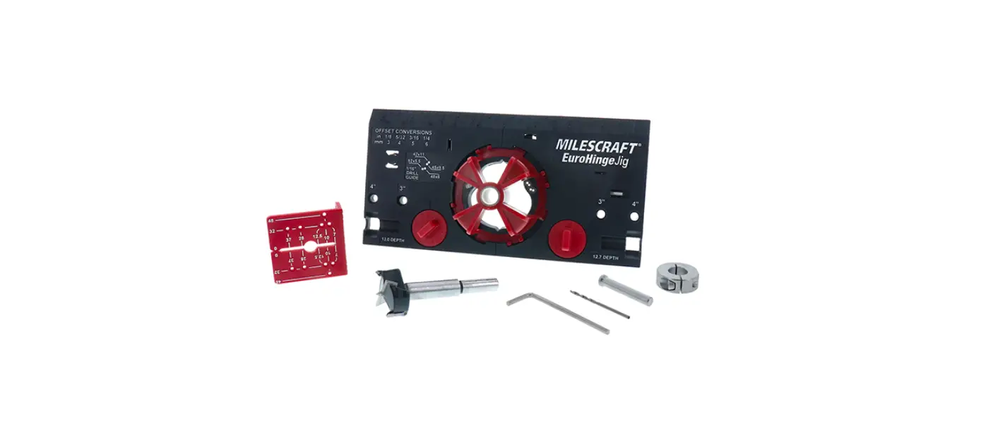Milescraft Eurohingejig Concealed Hinge Jig Instruction Manual