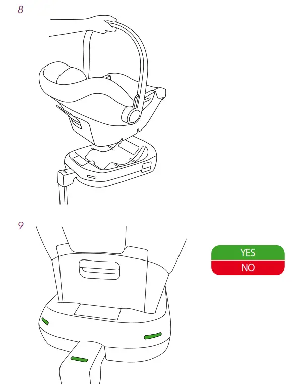 Silver Cross Simplifix Isofix Group 0+ Car Seat Base - Fig54