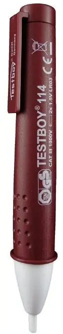 Testboy-114-Non-Contact-Voltage-Tester-Instruction-Manual-product