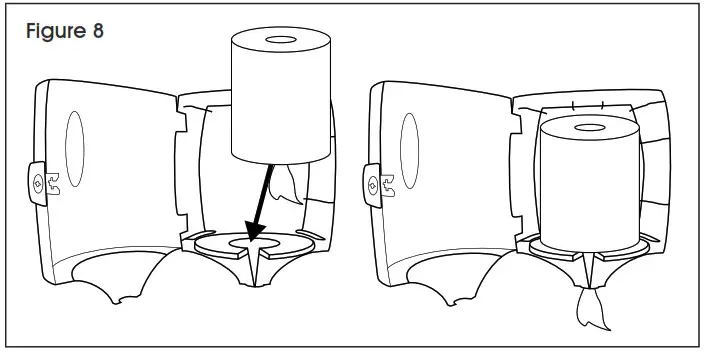 ULINE Gym Wipes Dispenser - FIG 8