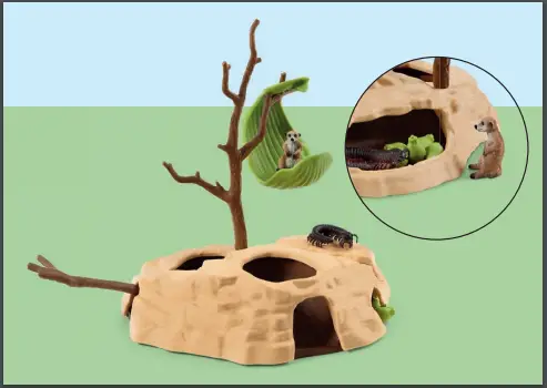 schleich 42530 Meerkat Hangout-FIG9