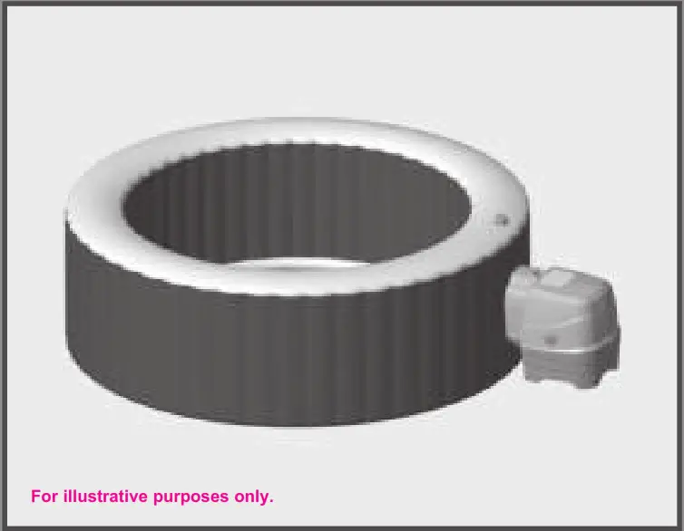 INTEX SB-HW20 PureSpa Greywood Deluxe -