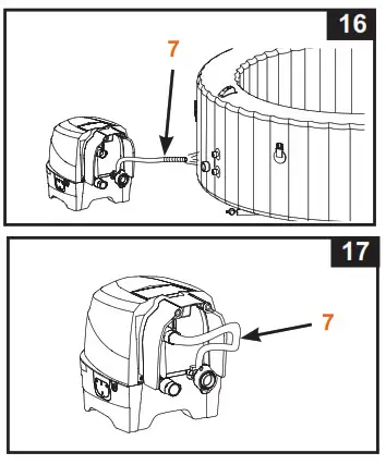 INTEX SB-HW20 PureSpa Greywood Deluxe - 16