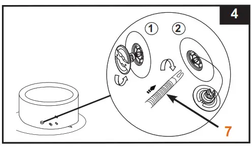 INTEX SB-HW20 PureSpa Greywood Deluxe - drawing4