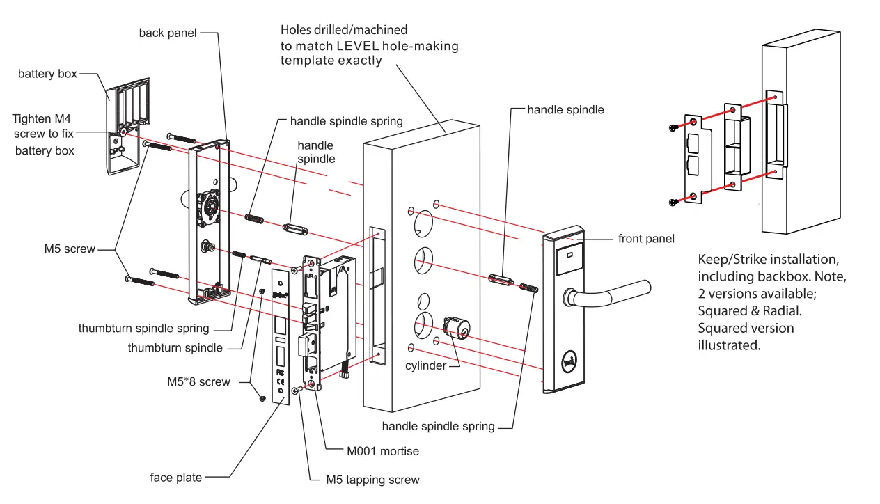 LEVEL-RF-S800-Electronic-Lock-fig-2