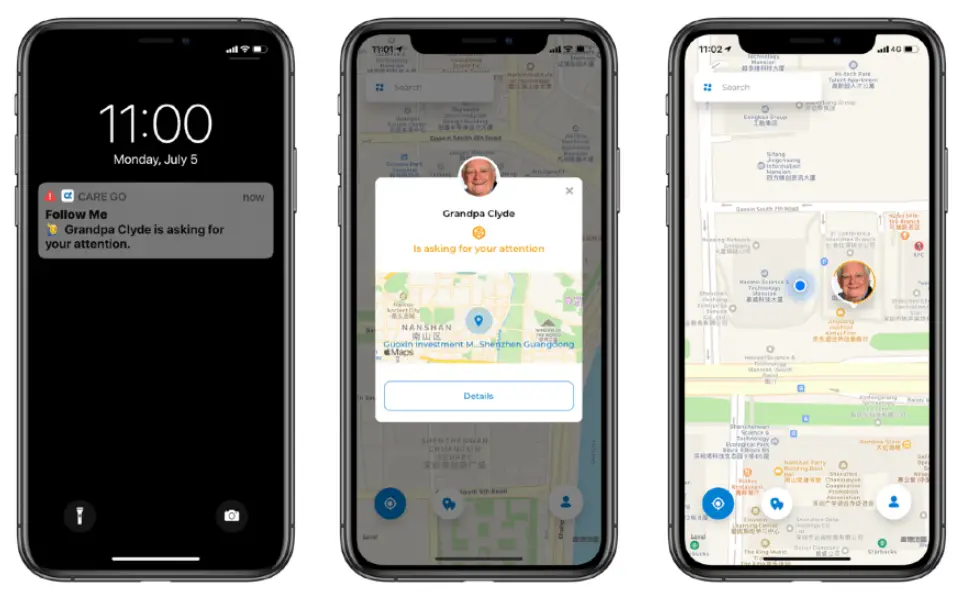 alphahom Care Go Smart Personal Safety Alarm 6
