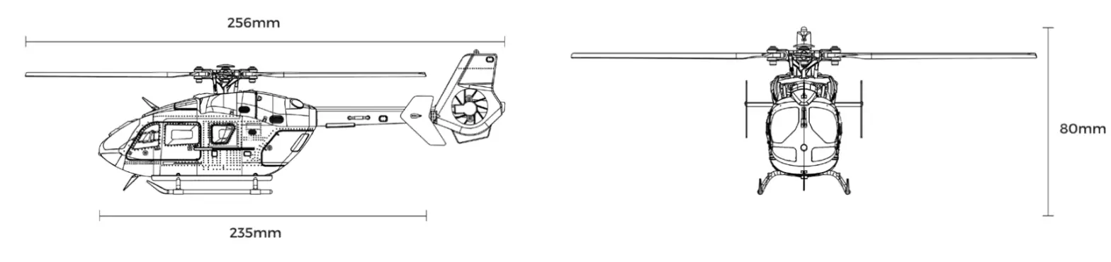 MODSTER EC-135 ÖAMTC Scale RC Helicopter Electric RTF - fig 1