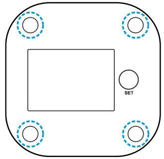 CORA CS1060 Temperature and Humidity Sensor - four sealed