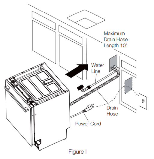 FORTE F24DWS250SS 24-Inch Stainless Steel Dishwasher - fig 7