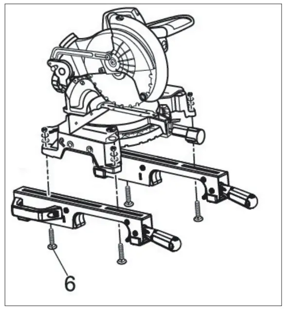 PROBUILDER 99008 Universal Mitre Saw Horse - drawing