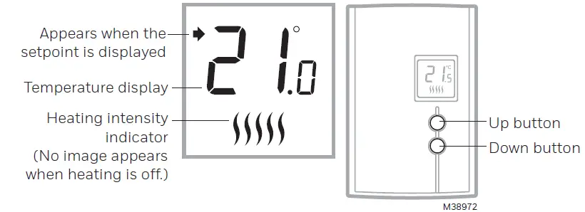 Honeywell Home RLV3120 Digital Non Programmable Digital Non-Programmable 01