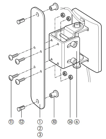 Teufel AC 5500 SM Speaker Wall Mount - fig4