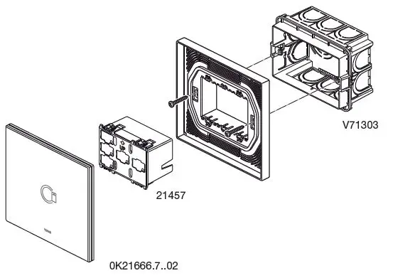 VIMAR 0K21666.7 Crystal Cover Plates-1
