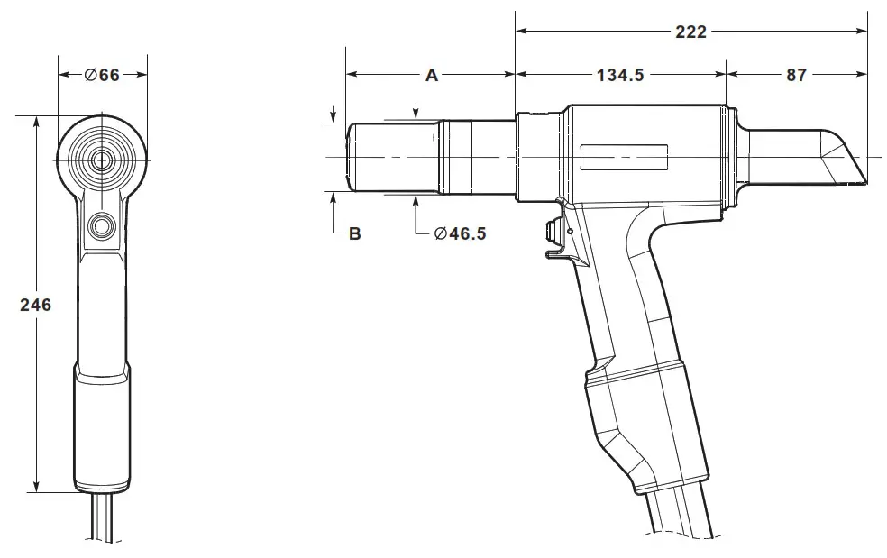 STANLEY AV15 Hydro Electric Power Tool -FIG1