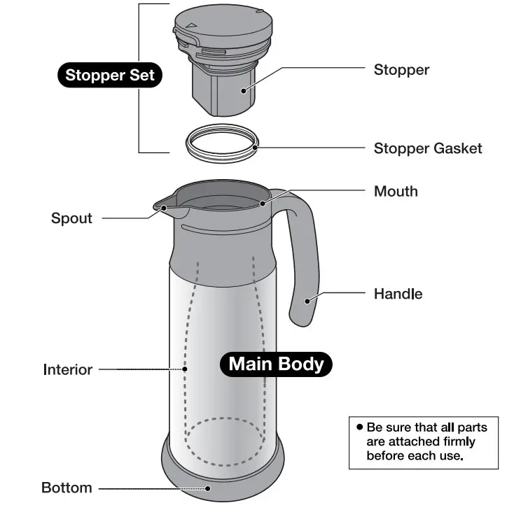 ZOJIRUSHI SHMAE10 Stainless Vacuum Creamer