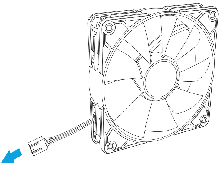 Sharkoon 120mm SILENT Storm PWM RGB Fan - fig