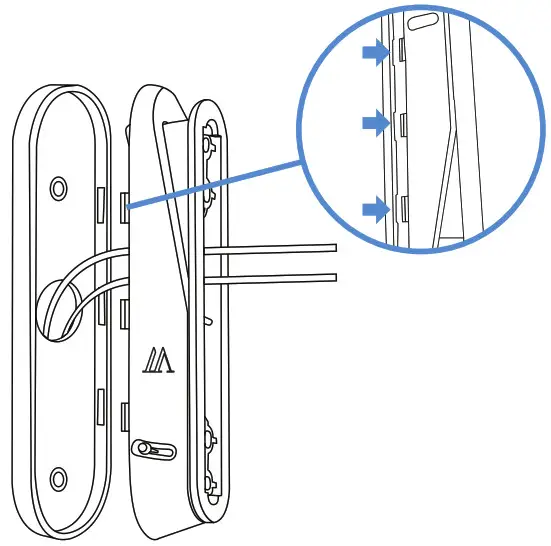 WASSERSTEIN NestDB2VerMtBlkUSA Vertical Adjustable Angle Mount - Figure 4