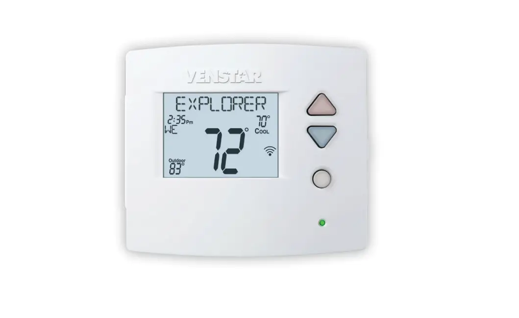 Venstar T4800 Digital Thermostat Quick Setup Guide